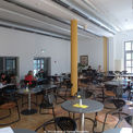 Blick in die Cafeteria vor der Umgestaltung © 2013 Walther   Partner, Neustrelitz