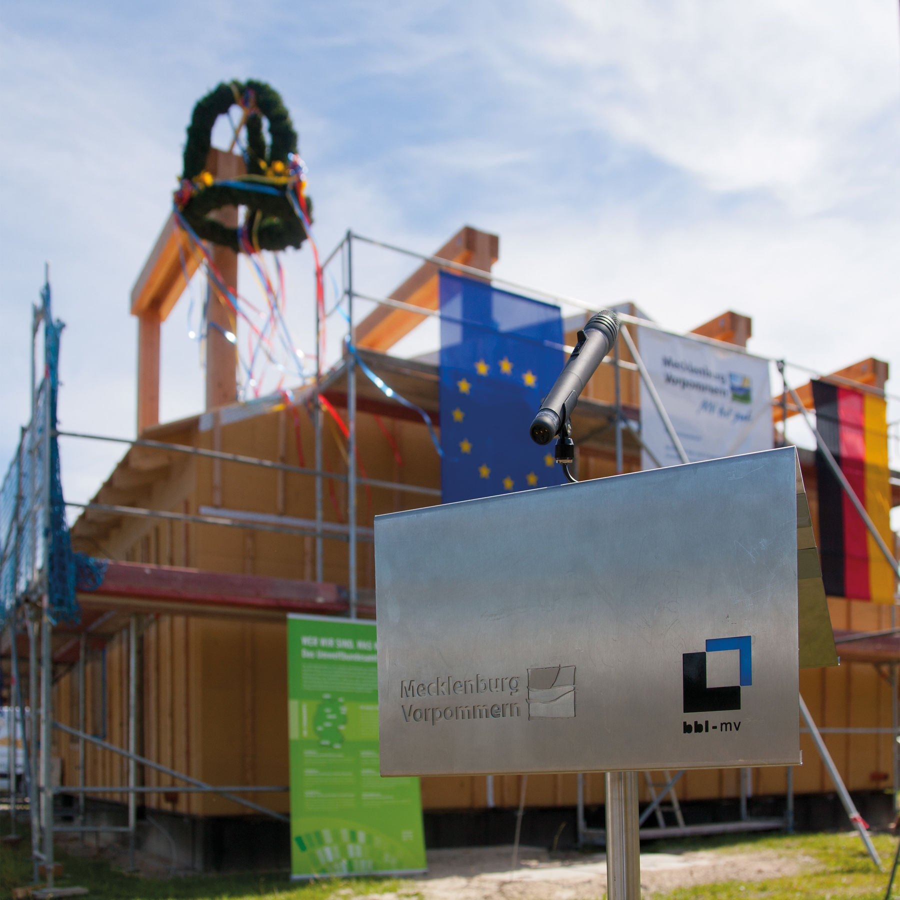 Richtfest am 17. Juni 2014 für Neubau Messdienststelle des Umweltbundesamtes.jpg © 2014 Betrieb für Bau und Liegenschaften Mecklenburg-Vorpommern