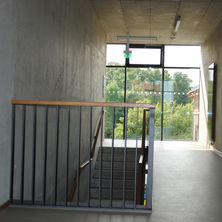 Blick ins Treppenhaus © 2015 Betrieb für Bau und Liegenschaften Mecklenburg-Vorpommern