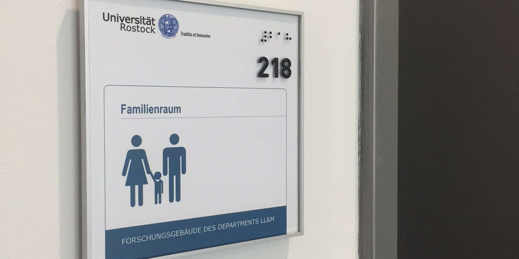 Ein Familienraum wird im neuen Forschungs- und Lehrgebäude zur Verfügung stehen. © 2015 Betrieb für Bau und Liegenschaften Mecklenburg-Vorpommern