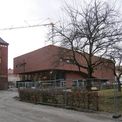 Das Hörsaalgebäude im Zentrum des Campus - noch ist hier umliegend Baustelle © 2016 Betrieb für Bau und Liegenschaften Mecklenburg-Vorpommern