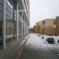DZ 7 Nordfassade mit Blick auf den 1. Bauabschnitt des Klinikums © 2013 Betrieb für Bau und Liegenschaften Mecklenburg-Vorpommern