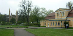 Die Orangerie im Schlossgarten in Neustrelitz wird nun endlich restauriert. © 2017 Betrieb für Bau und Liegenschaften Mecklenburg-Vorpommern