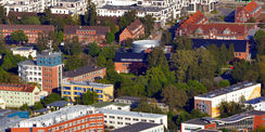 Blick auf das Areal der Hochschule. © Manfred Sander