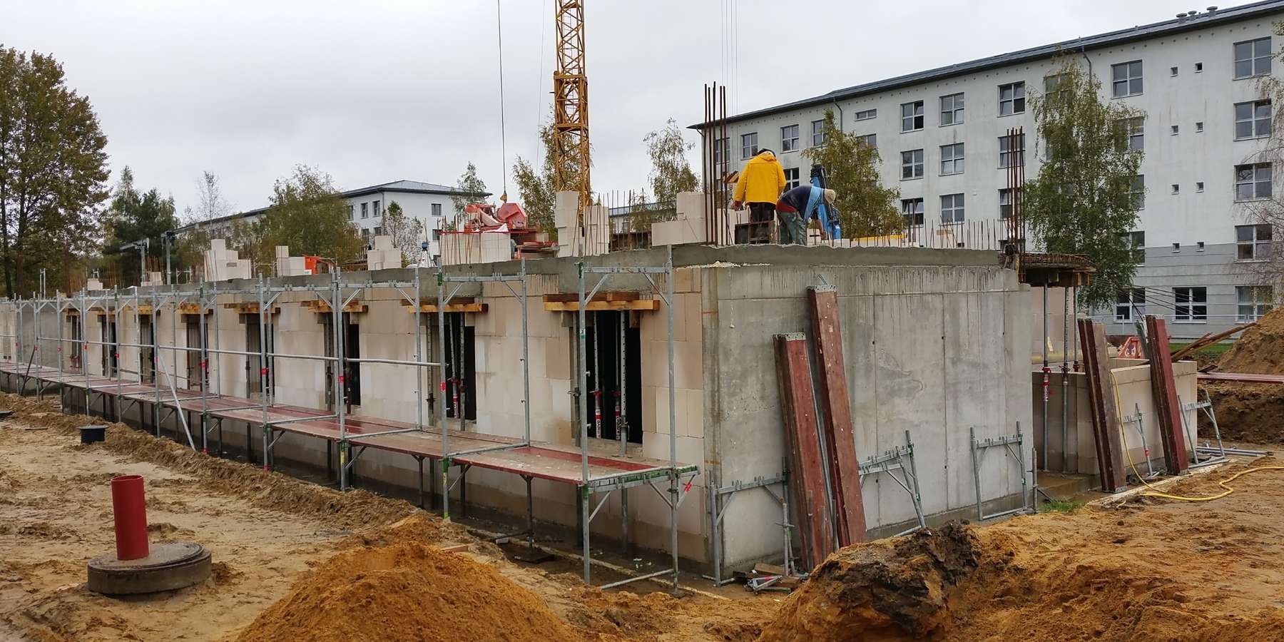 Neubau eines Unterkunftsgebäudes in der Ernst-Moritz-Arndt-Kaserne Hagenow © 2017 Betrieb für Bau und Liegenschaften Mecklenburg-Vorpommern