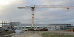 Breit aufgestellt: In dieser Halle können Fahrzeuge mit einer Länge von 24 Metern manövrieren. © 2017 Betrieb für Bau und Liegenschaften Mecklenburg-Vorpommern