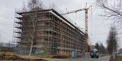 9 2 Mio. Euro investiert der Bund in das Unterkunftsgebäude. © 2018 Betrieb für Bau und Liegenschaften Mecklenburg-Vorpommern