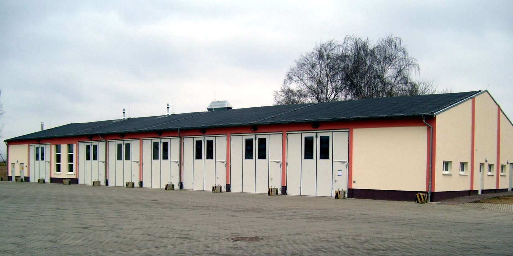 Ansicht der Halle 57 © 2008 Betrieb für Bau und Liegenschaften Mecklenburg-Vorpommern