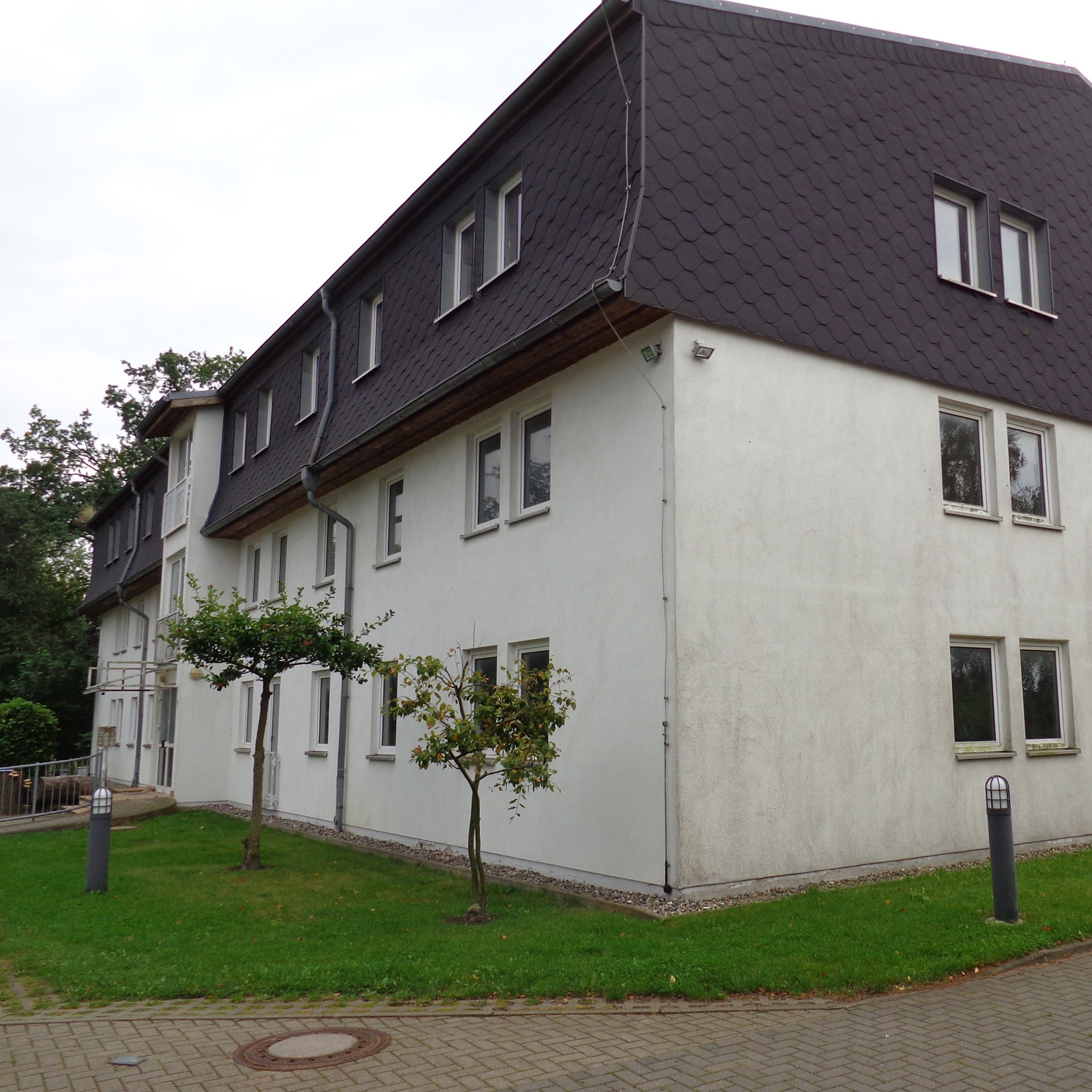 Blick auf das noch unsanierte Gebäude © 2018 Betrieb für Bau und Liegenschaften Mecklenburg-Vorpommern