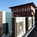 Blick auf die Rückkühler der Kälteanlagen auf dem Dach © 2018 Betrieb für Bau und Liegenschaften Mecklenburg-Vorpommern