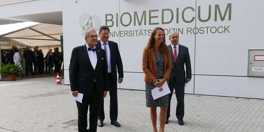 Biomedicum in Rostock feierlich übergeben © 2021 SBL Rostock