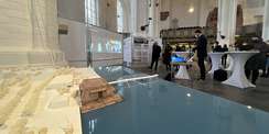 Das Ergebnis des Wettbewerbs für den Neubau des Archäologischen Landesmuseums Rostock wurde heute am 16. Februar 2022 vorgestellt. © 2022 Christian Hoffmann, FM M-V