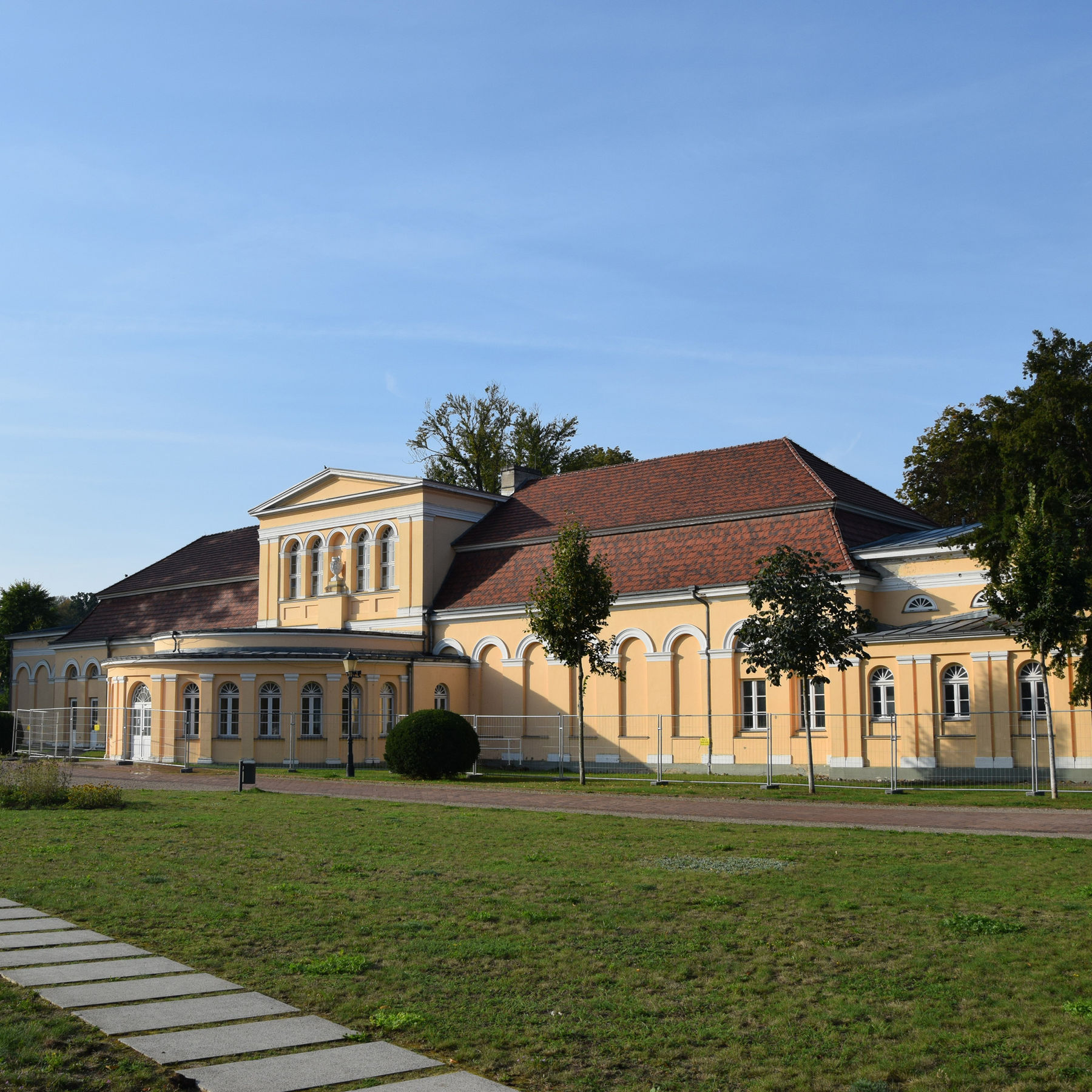 Grundinstandsetzung der Orangerie Neustrelitz © 2021 SBL Neubrandenburg