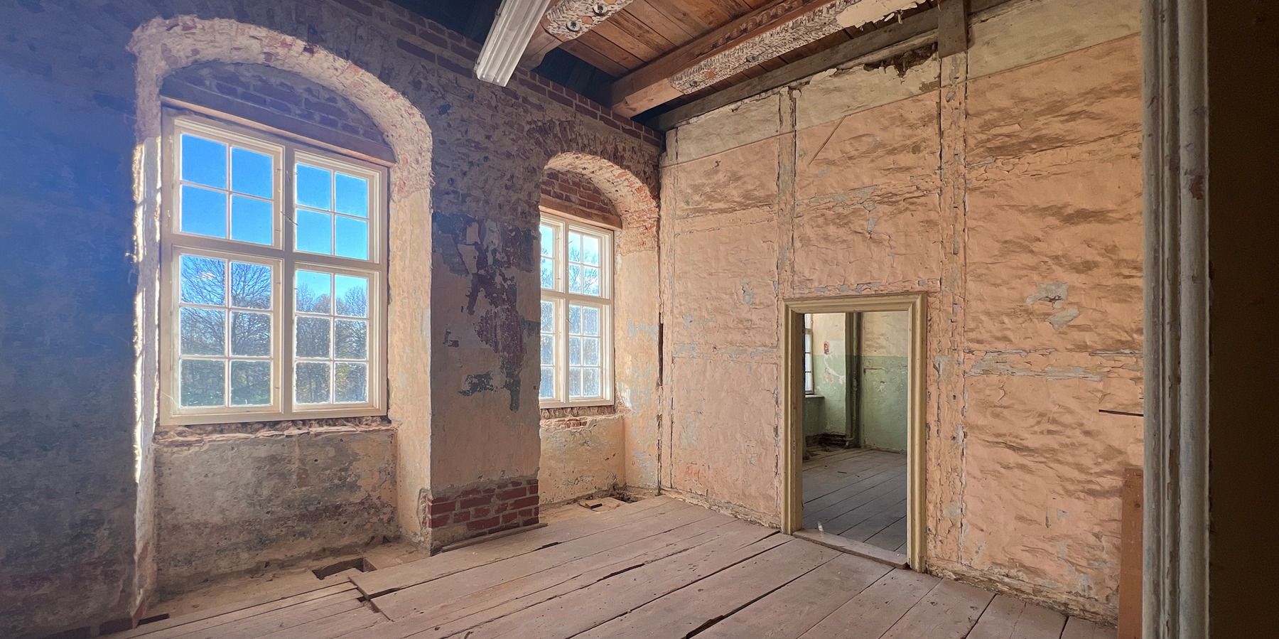 Schloss - Raum im Obergeschoss © 2022 Christian Hoffmann, FM M-V