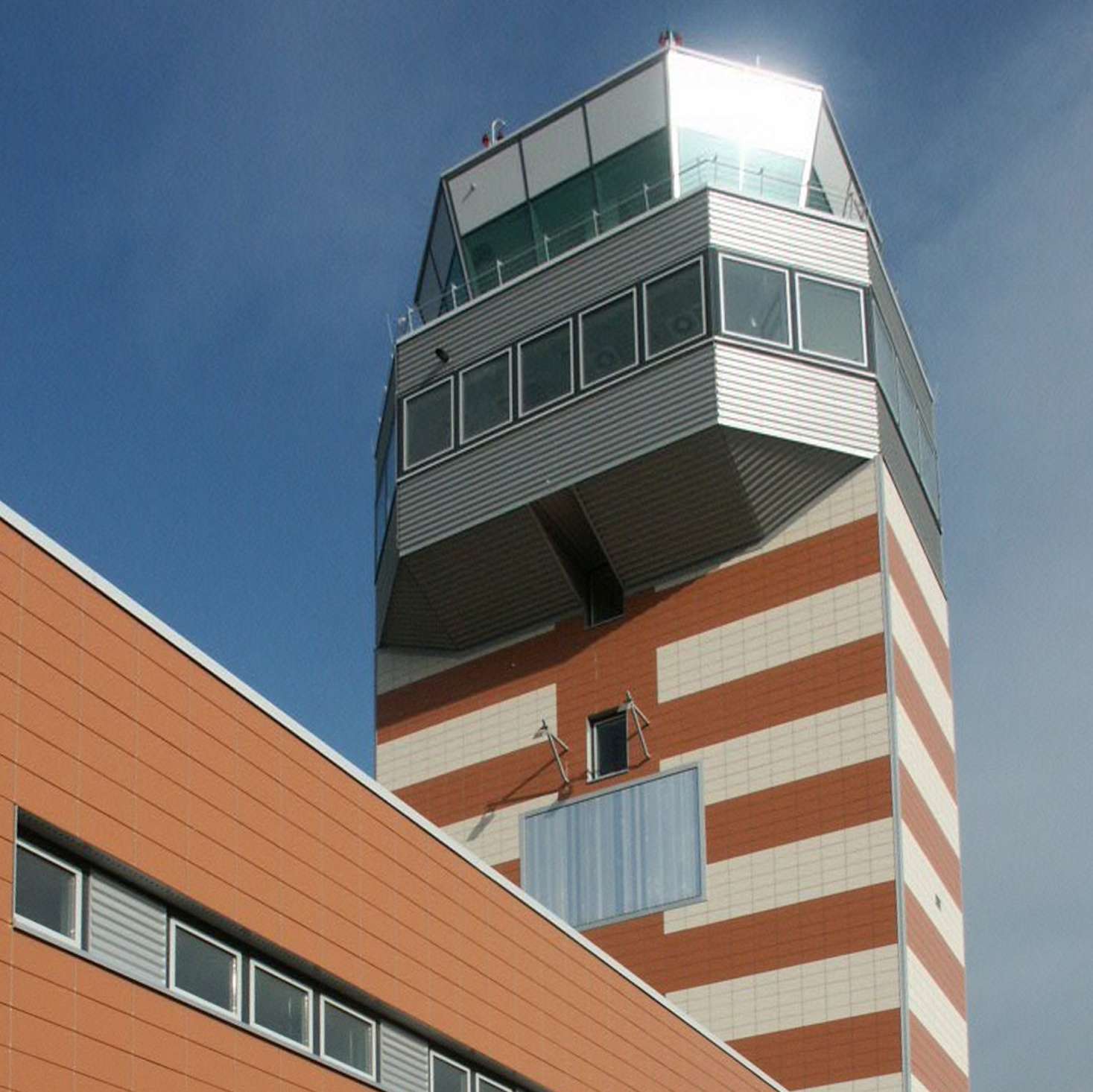 Blick auf den Towerschaft mit Kanzel © 2005 Betrieb für Bau und Liegenschaften Mecklenburg-Vorpommern