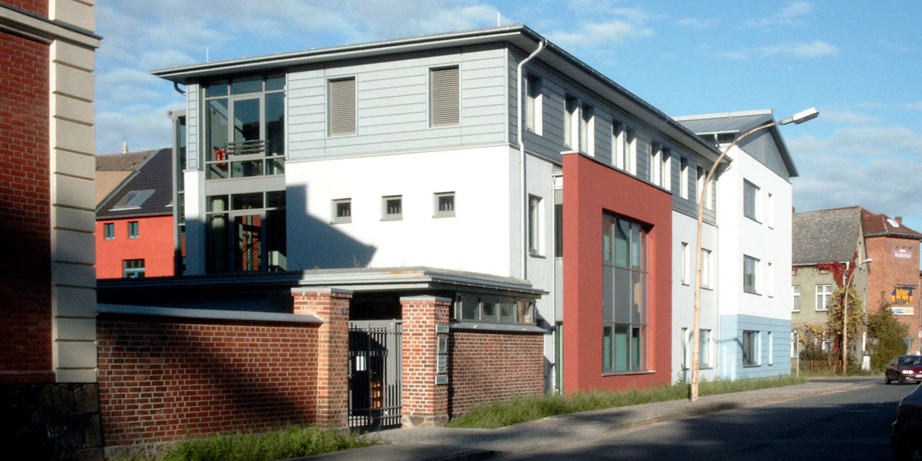 Gerichtsstraße Gebäude - Sozialgericht © 2005 Betrieb für Bau und Liegenschaften Mecklenburg-Vorpommern