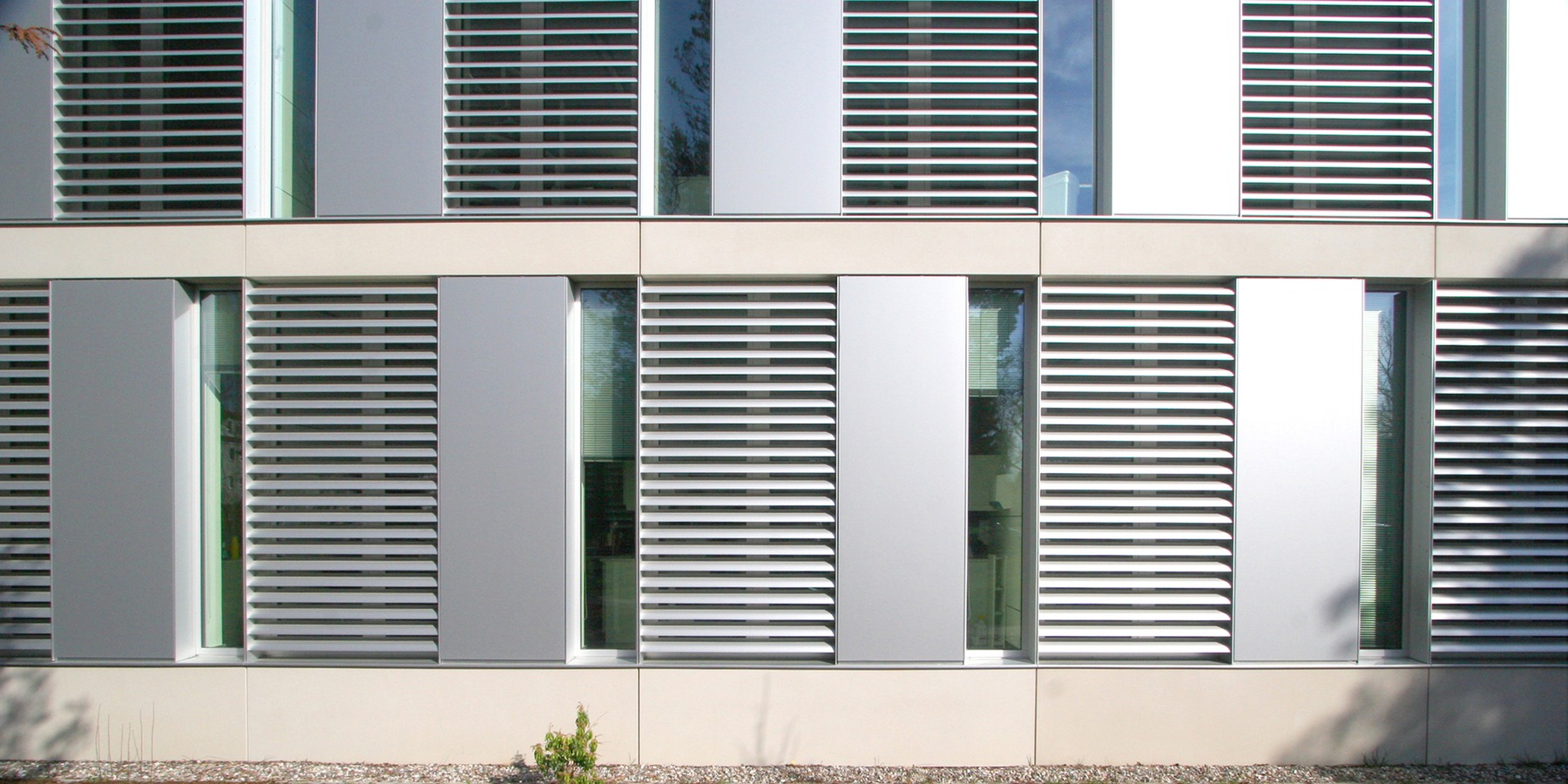 Detailansicht Südfassade © 2007 Betrieb für Bau und Liegenschaften Mecklenburg-Vorpommern