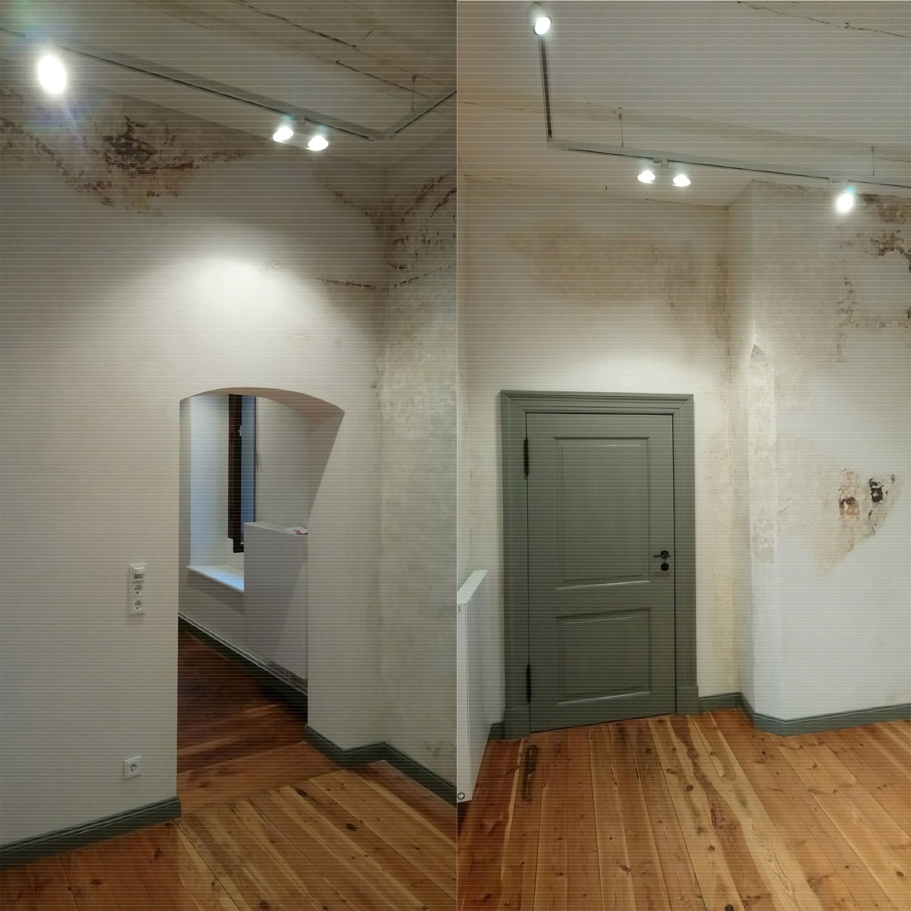 Innenbereich mit neuentdeckten Wandmalereien © 2023 SBL Schwerin