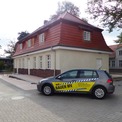 Das sanierte, denkmalgeschützte Gebäude erstrahlt wieder im  neuen alten Glanz  © 2023 SBL Greifswald