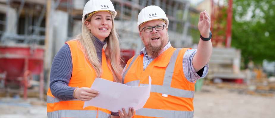 2er Team Hochbau Baustelle.jpg © @Holger Martens