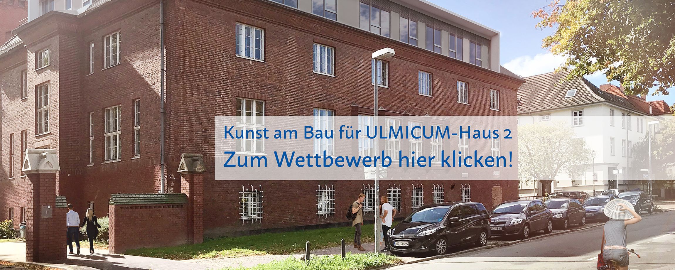 Wettbewerb Kunst-am-Bau das Haus 2 auf dem Gelände der Universität Rostock – ULMICUM ©SBL Rostock