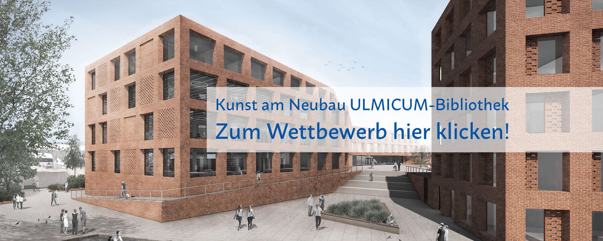Wettbewerb Kunst-am-Bau für die Geisteswissenschaftliche Bereichsbibliothek mit Seminarzentrum,  Institutsbereich und Verwaltungsgebäude ©BHBVT Berlin
