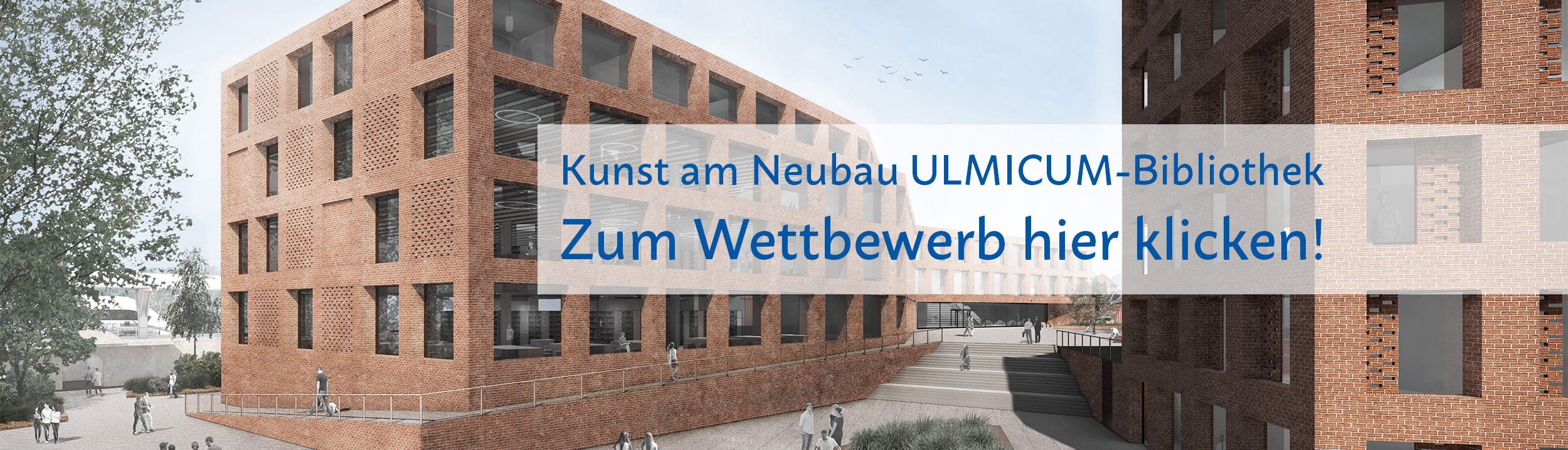Wettbewerb Kunst-am-Bau für die Geisteswissenschaftliche Bereichsbibliothek mit Seminarzentrum,  Institutsbereich und Verwaltungsgebäude ©BHBVT Berlin