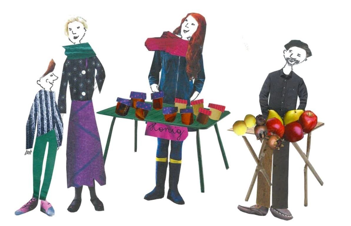 Ihren Honig verkauft Tante Ida gerne am Bauernmarkt. © Lara Reinbacher