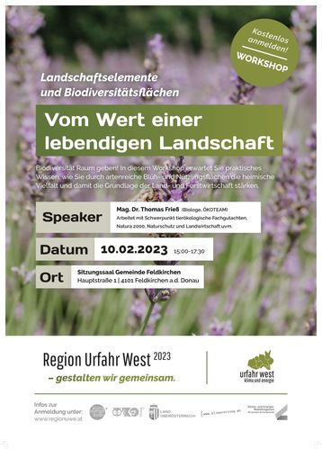 Workshop - Vom Wert einer lebendigen Landschaft