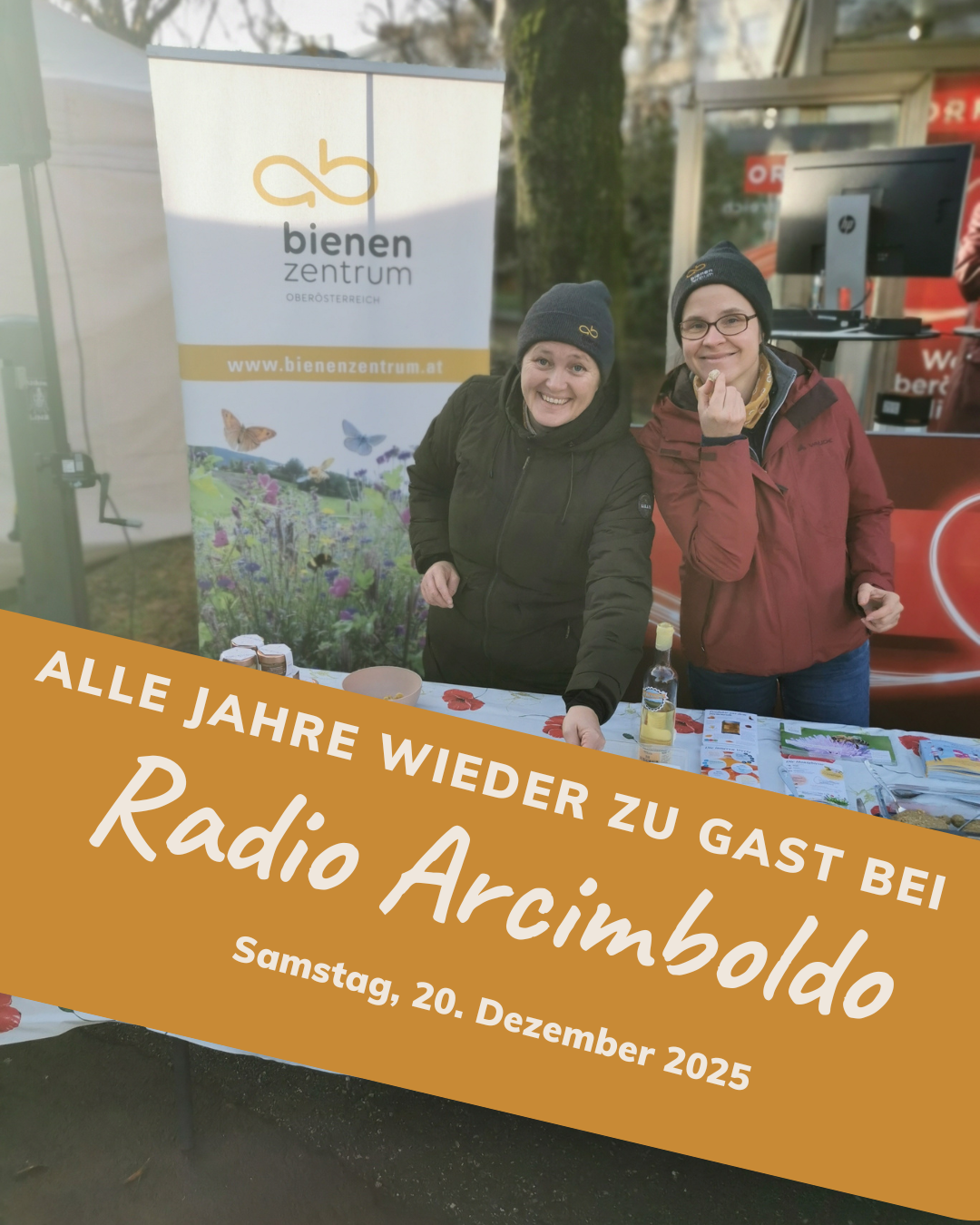 Auch heuer ist das Bienenzentrum OÖ wieder zu Gast bei Radio Arcimboldo. .png