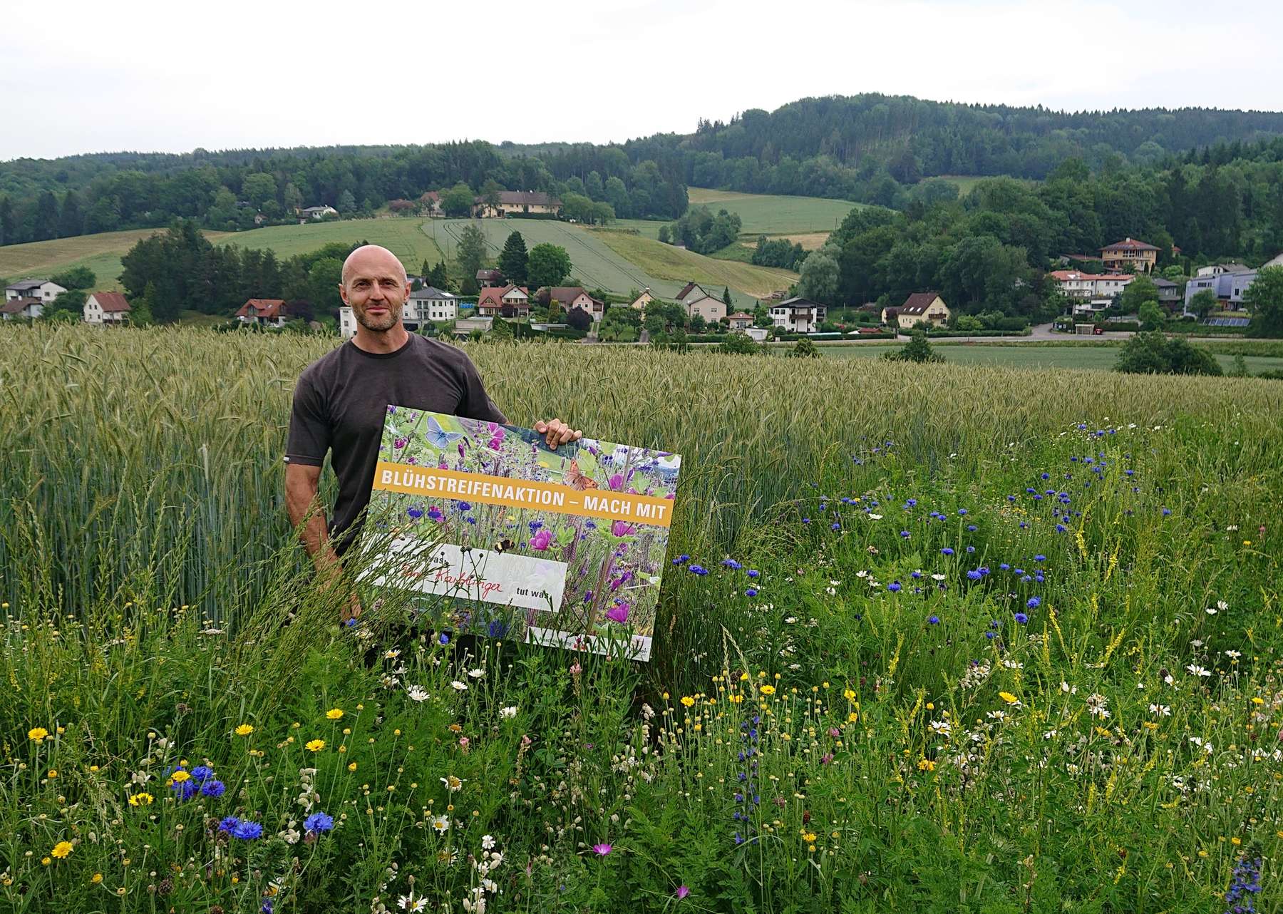 Landwirt Kaiblinger bei seiner Blühfläche in der Gemeinde Wilhering.jpg