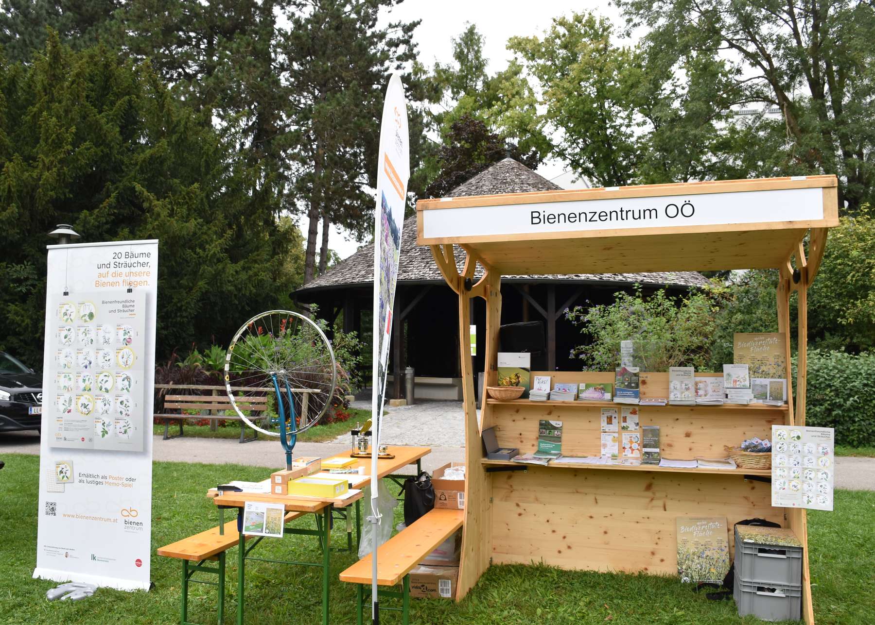 Stand des Bienenzentrum OÖ beim Fest der Natur .jpg