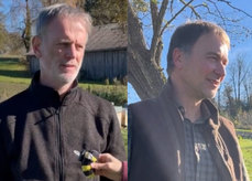 Rudolf Burgstaller (links) und Günter Heftberger (rechts) im Interview mit dem Bienenzentrum OÖ. .png