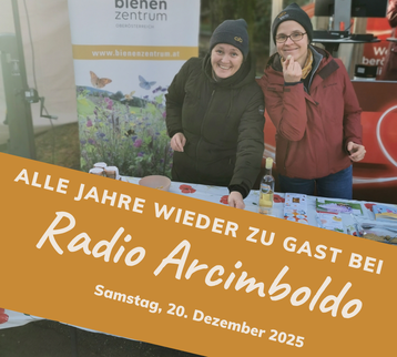 Auch heuer ist das Bienenzentrum OÖ wieder zu Gast bei Radio Arcimboldo. .png