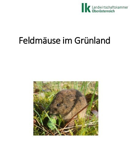 Broschüre Feldmäuse im Grünland
