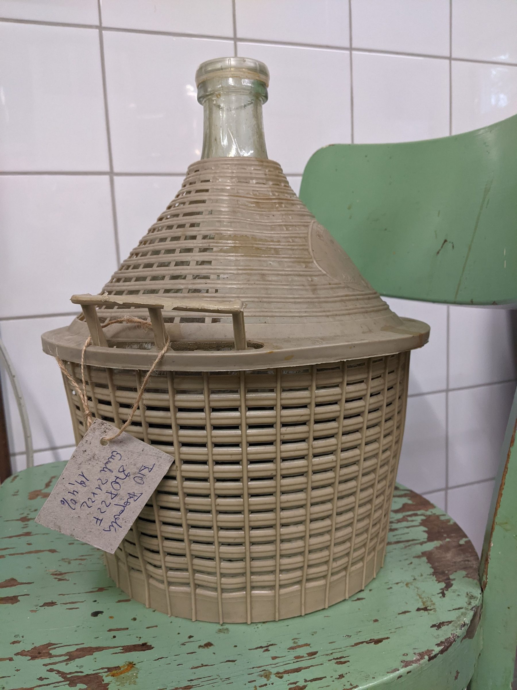 Korbflasche zur Aufbewahrung Korbflasche zur Aufbewahrung