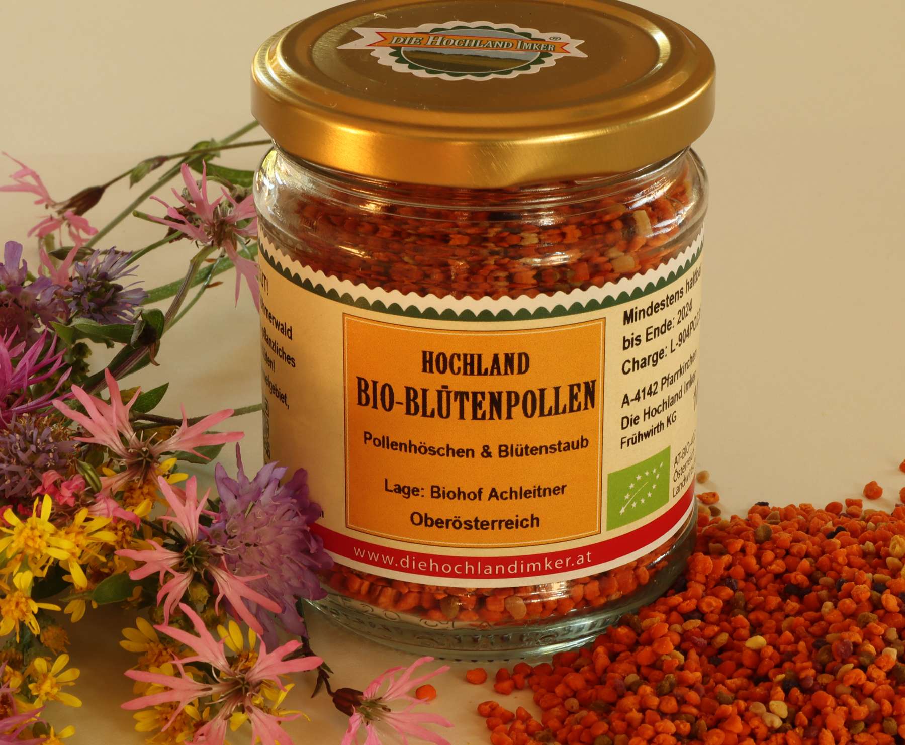 Bio-Blütenpollen der Hochland Imker Bio-Blütenpollen der Hochland Imker