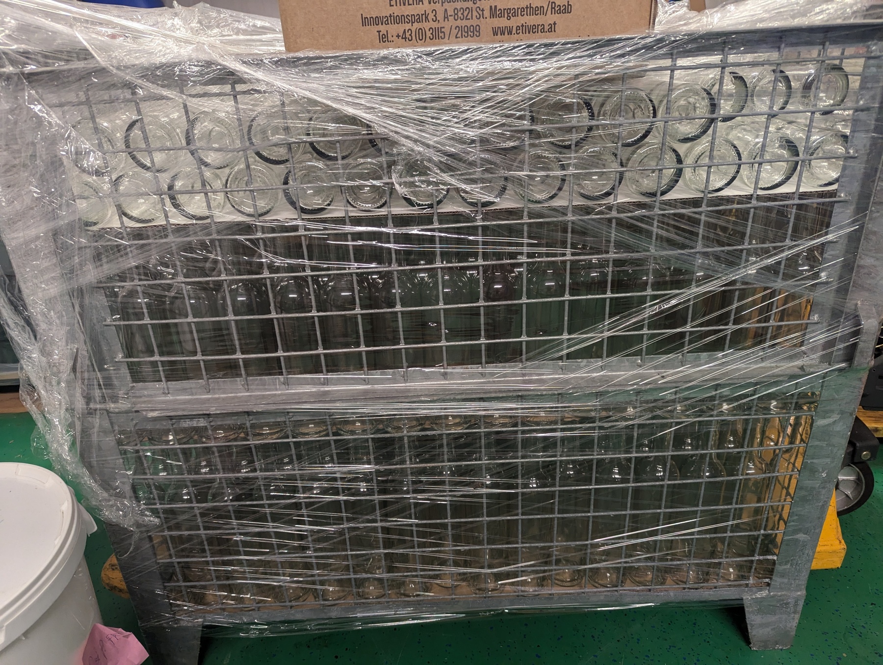 Metflaschen 500ml, 400 Stk., in Gitterbox Metflaschen 500ml, 400 Stk., in Gitterbox