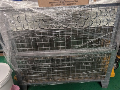 Metflaschen 500ml, 400 Stk., in Gitterbox Metflaschen 500ml, 400 Stk., in Gitterbox