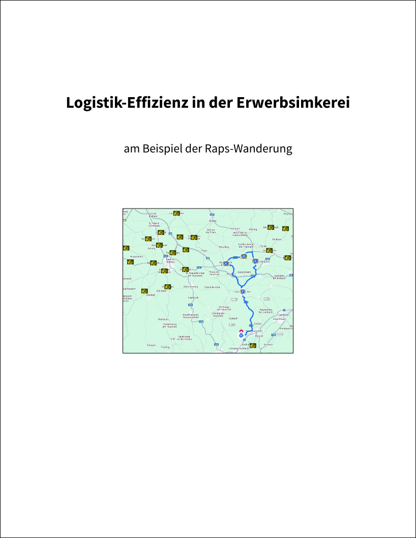 Logistik-Effizienz am Beispiel der Raps-Wanderung