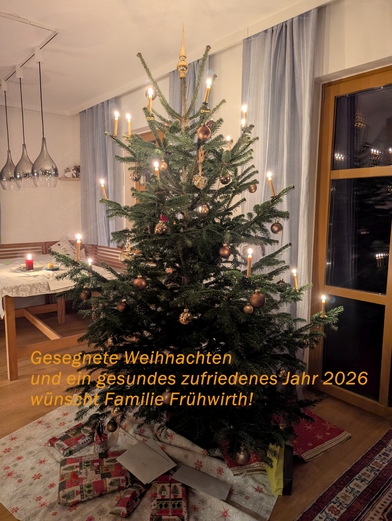 Gesegnete Weihnachten!