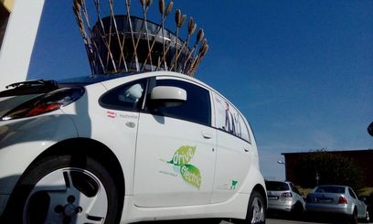 © drive–electric.at / 100.000 km hat Thomas Hochreiter mit seinem Mitsubishi i–MiEV bereits zurückgelegt © drive–electric.at / 100.000 km hat Thomas Hochreiter mit seinem Mitsubishi i–MiEV bereits zurückgelegt