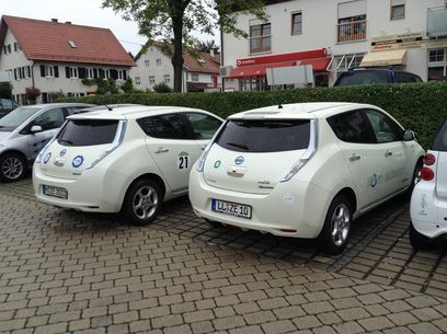 © Nissan/ Nissan Leaf– ebenfalls mehrfach vertreten