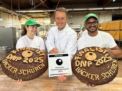 © Bäcker Schüren / Die Freude über die Nominierung ist groß!
