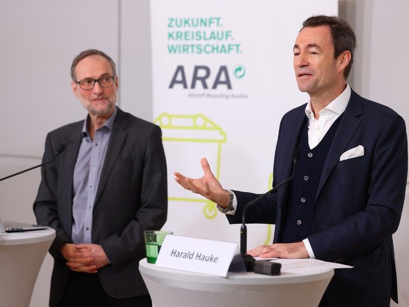 © ARA Altstoff Recycling Austria AG/APA–Fotoservice/Schedl /Pressegespräch in Wien