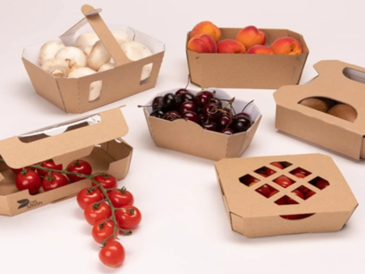 © DS Smith / Verpackung für Gemüse und Obst aus Wellpappe