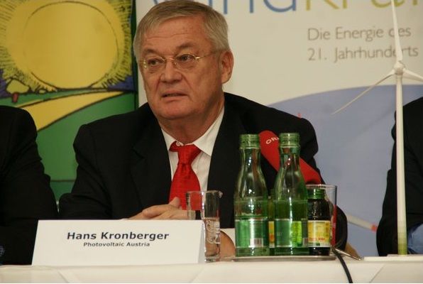 © oekonews W.J.Pucher /Hans Kronberger Photovoltaic Austria: "Das Scheitern bringt der österreichischen Photovoltaik-Wirtschaft einen zweistelligen Millionenschaden"