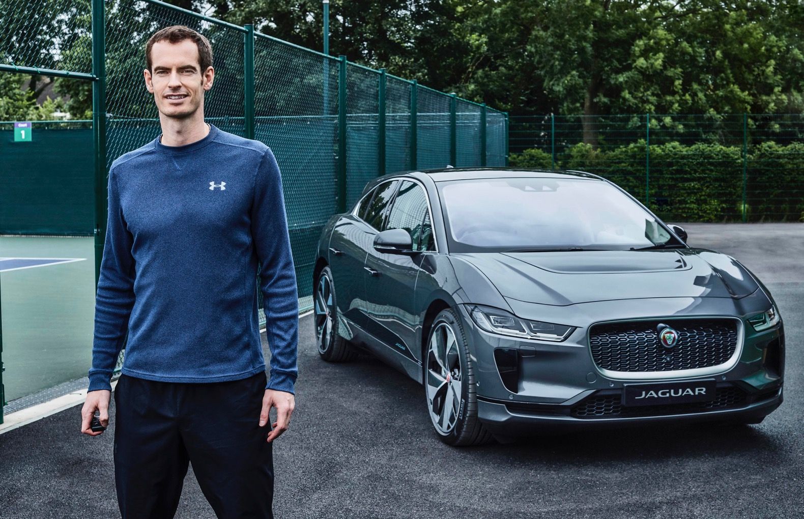 © Jaguar/ Ein Elektro-Jaguar für Andy Murray
