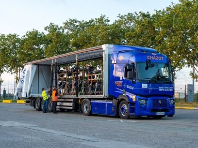 © Renault Trucks/ E-LKW bei Renault Trucks