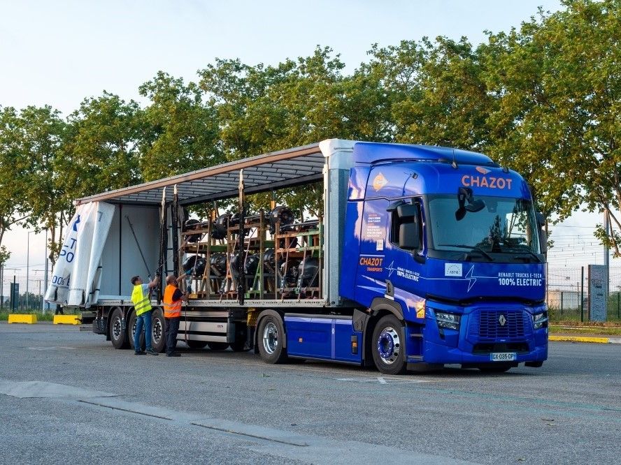 © Renault Trucks/ E-LKW bei Renault Trucks